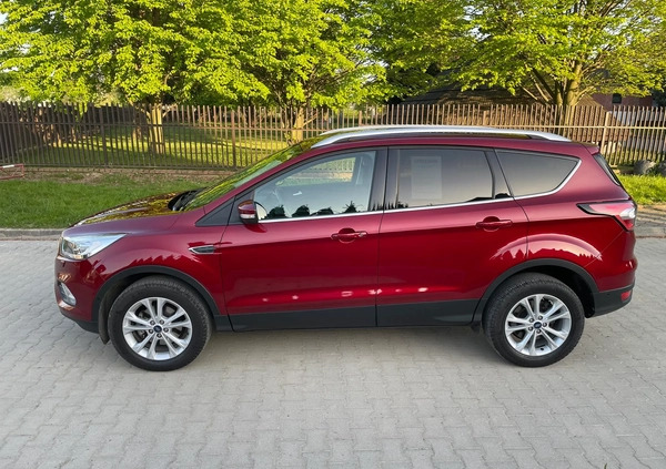 Ford Kuga cena 83700 przebieg: 33600, rok produkcji 2018 z Nowe Skalmierzyce małe 211